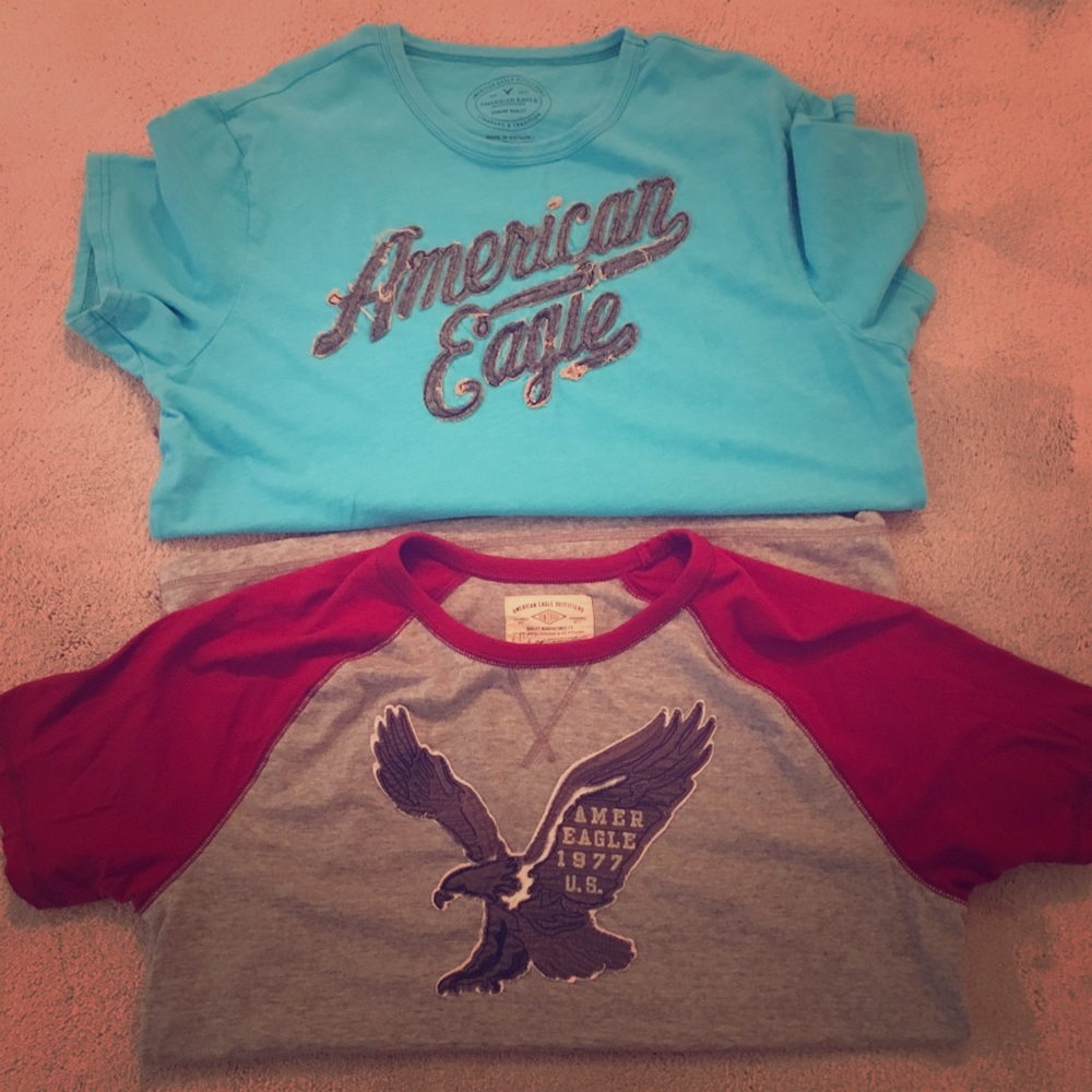 AE graphic tees